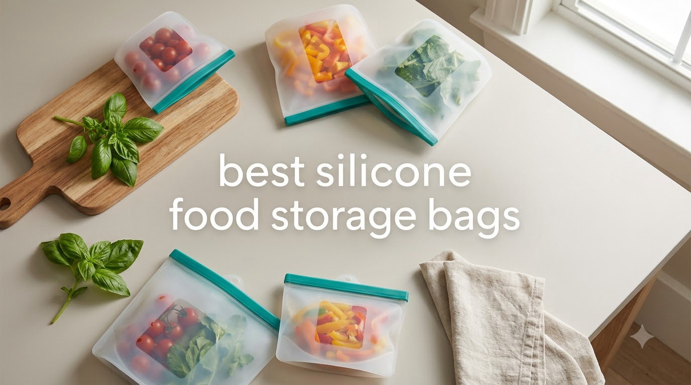 best silicone food storage bags