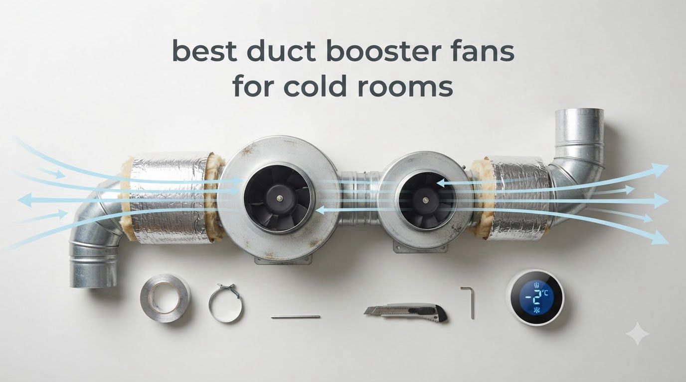 best duct booster fans for cold rooms