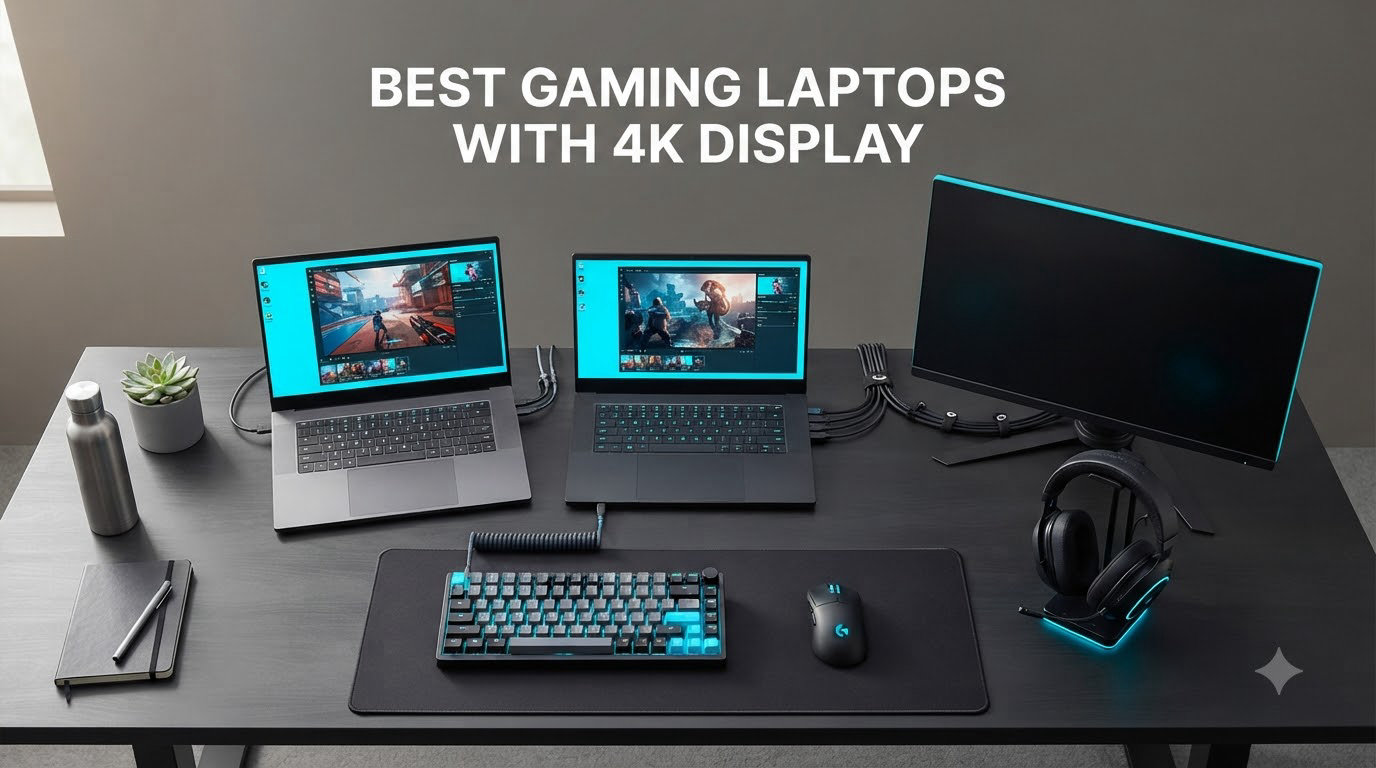 best gaming laptops with 4k display