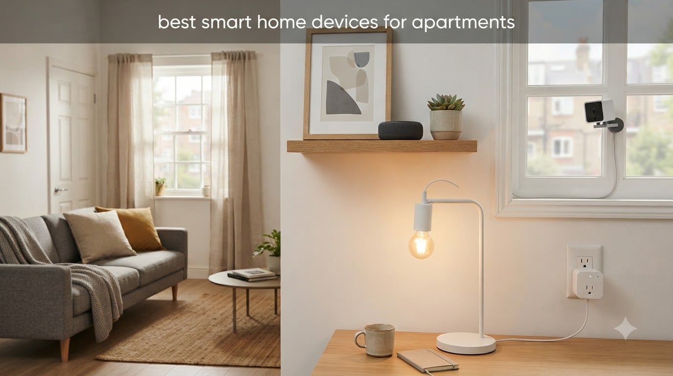 best smart home devices for apartments
