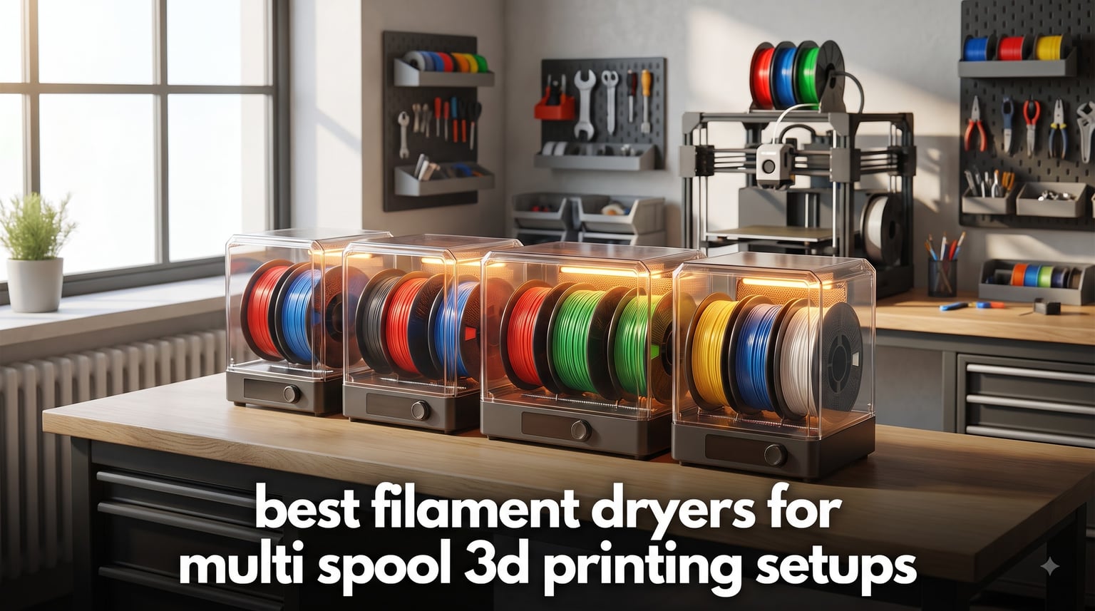 best filament dryers for multi spool 3d printing setups