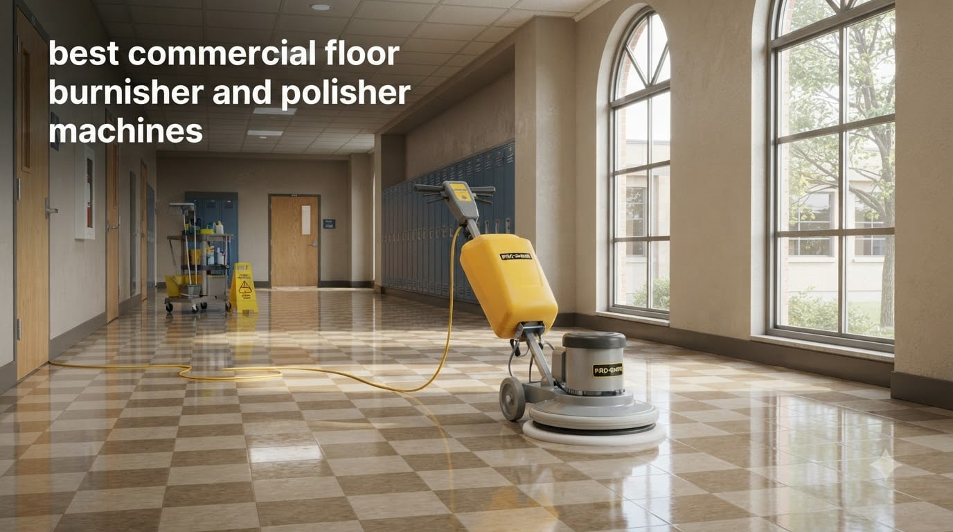 best commercial floor burnisher and polisher machines