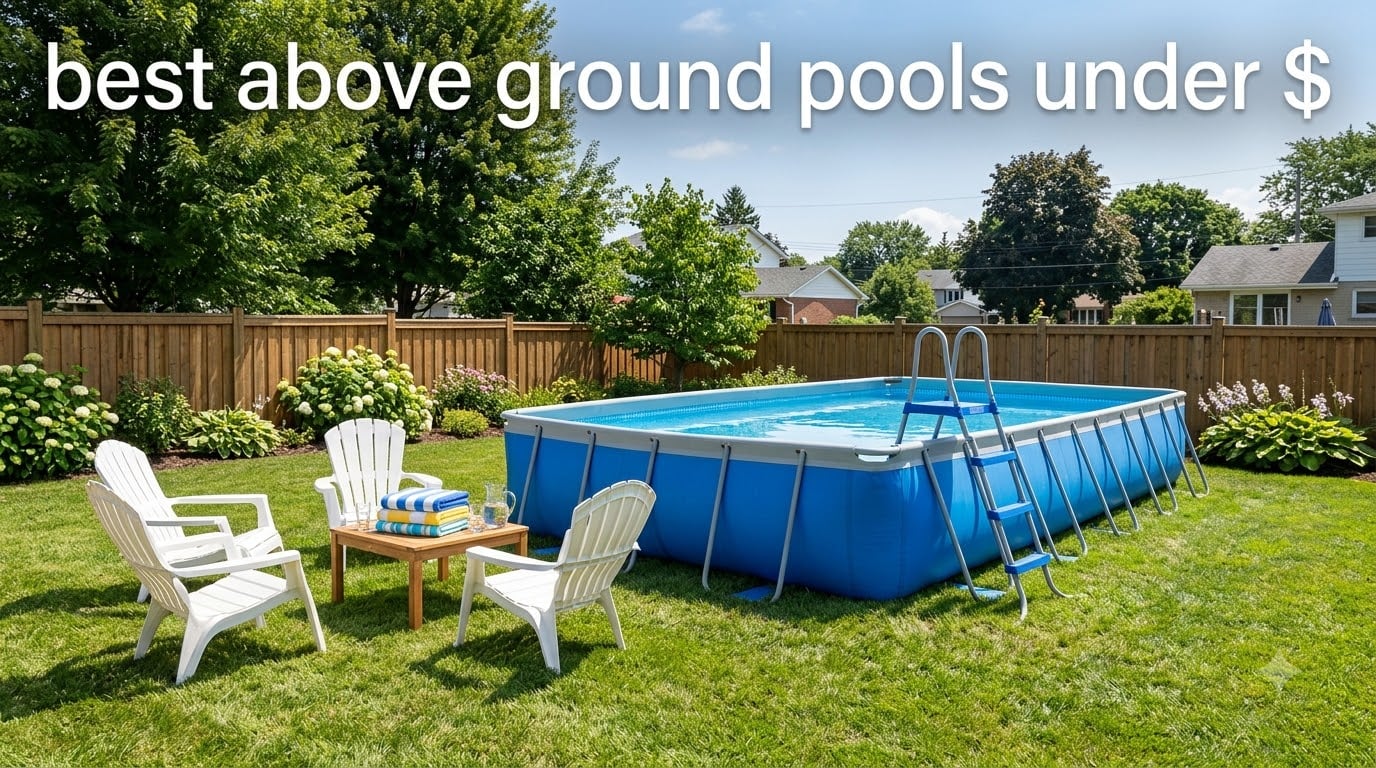 best above ground pools under $