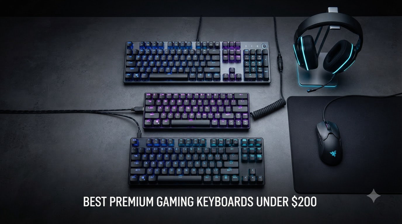 best premium gaming keyboards under $200