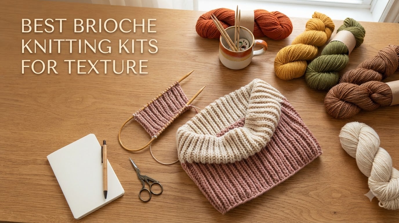 best brioche knitting kits for texture