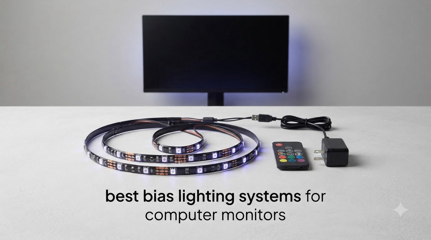 best bias lighting systems for computer monitors