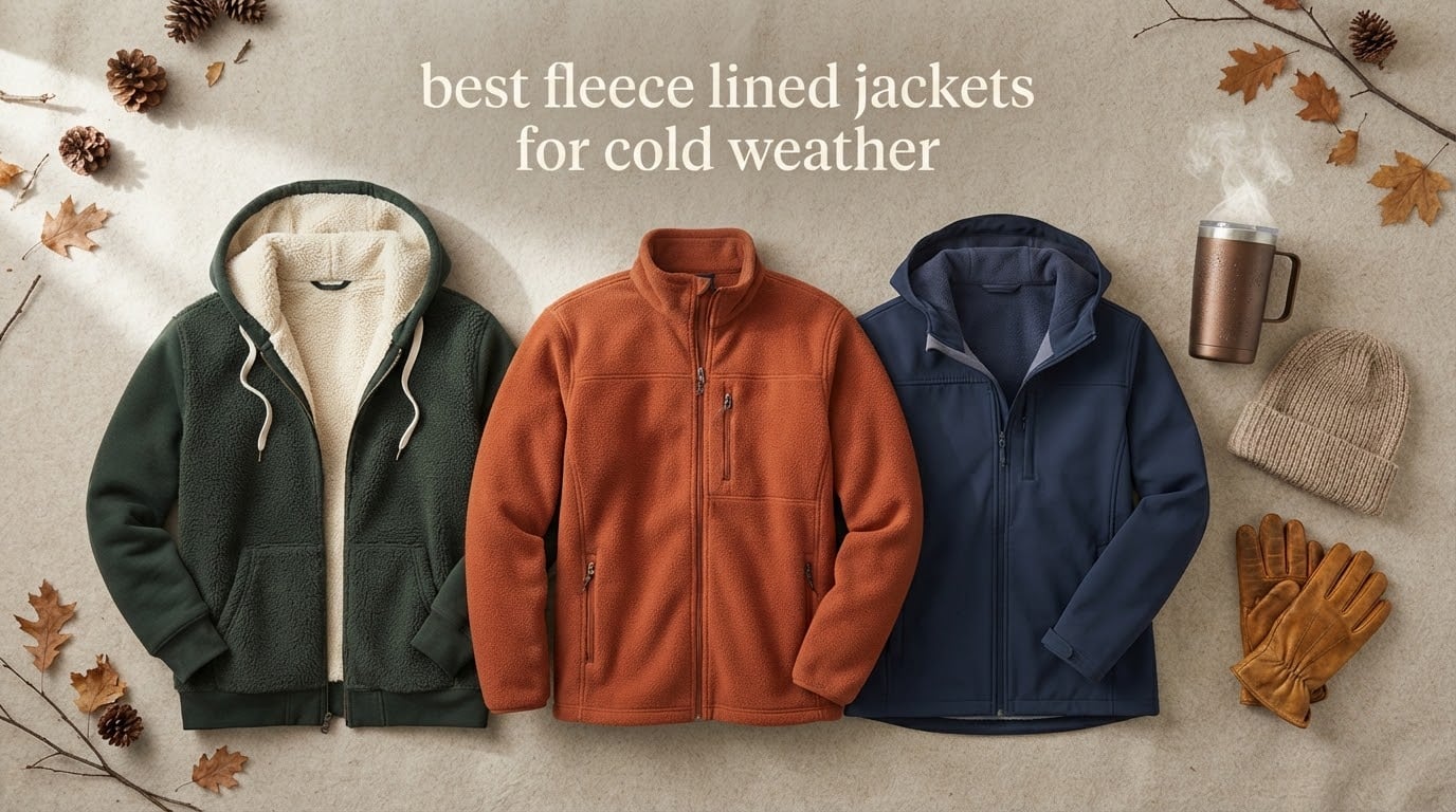 best fleece lined jackets for cold weather