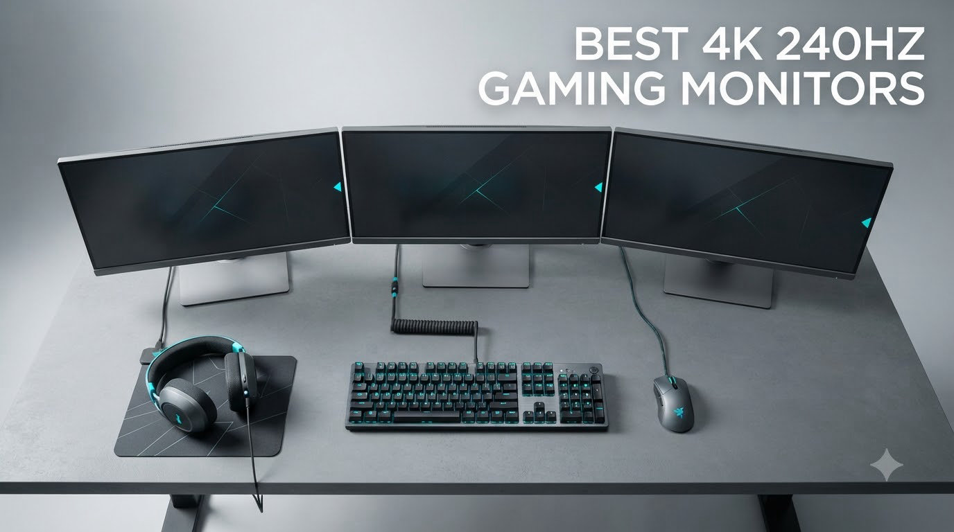 best 4k 240hz gaming monitors