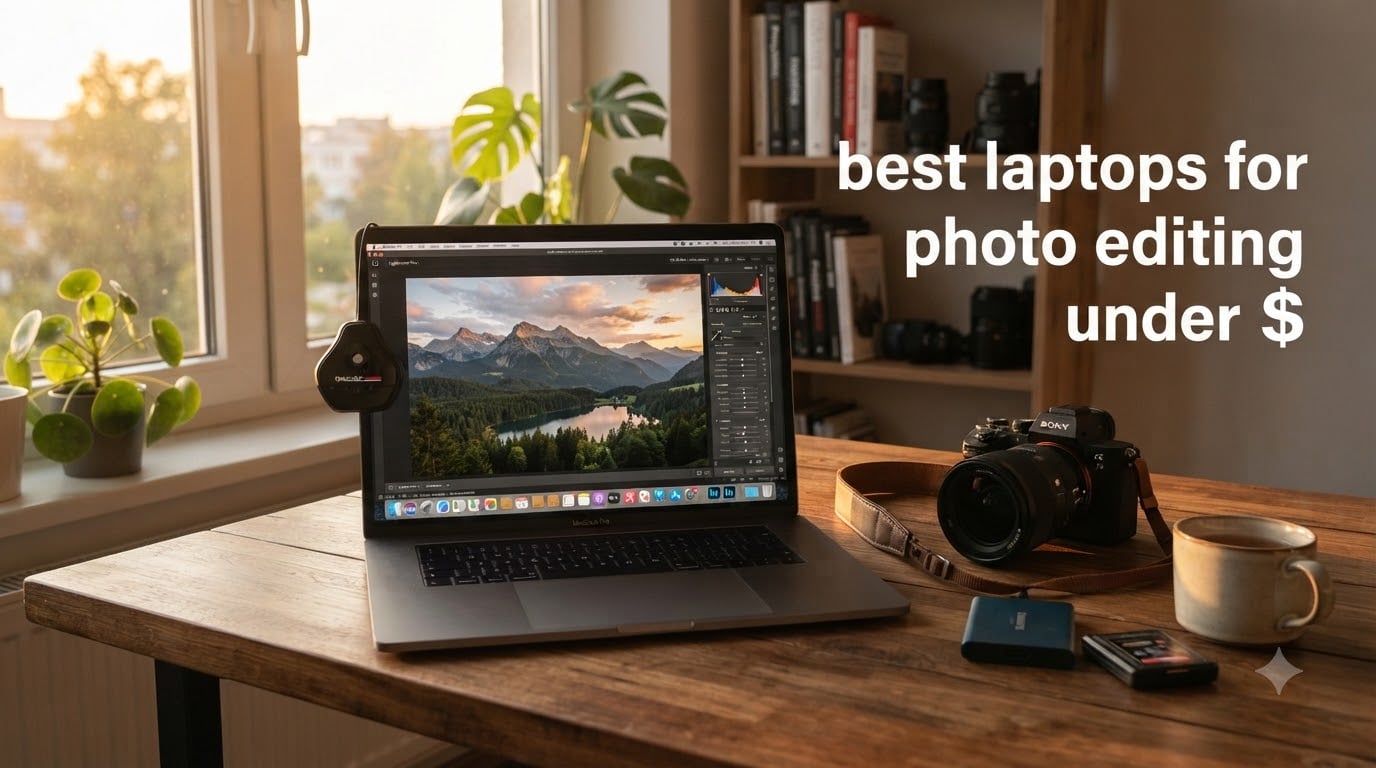 best laptops for photo editing under $