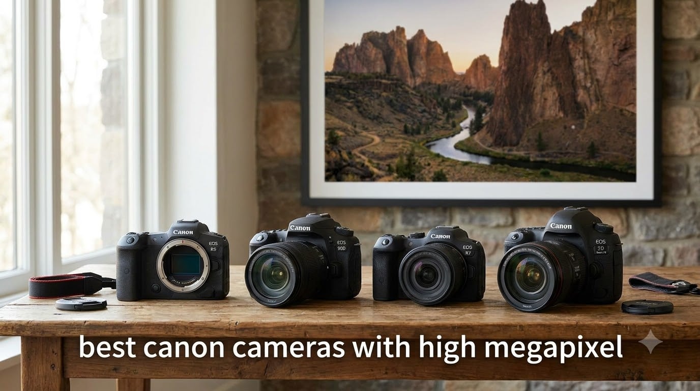 best canon cameras with high megapixel