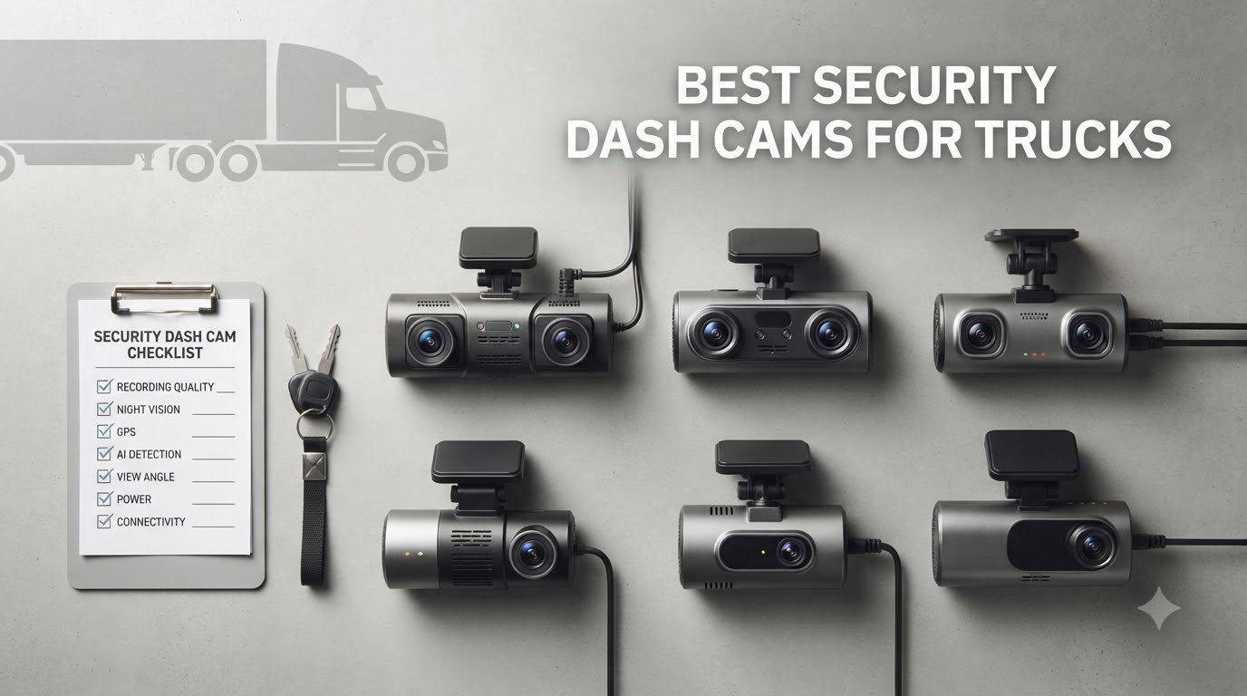 best security dash cams for trucks