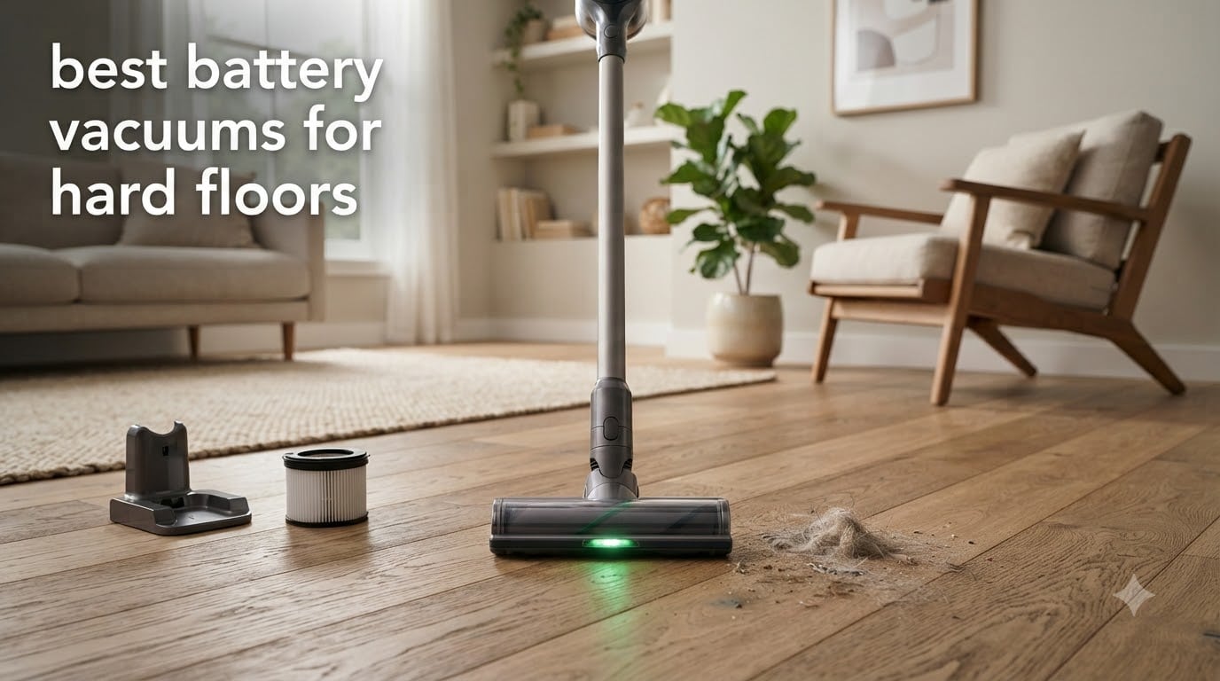 best battery vacuums for hard floors