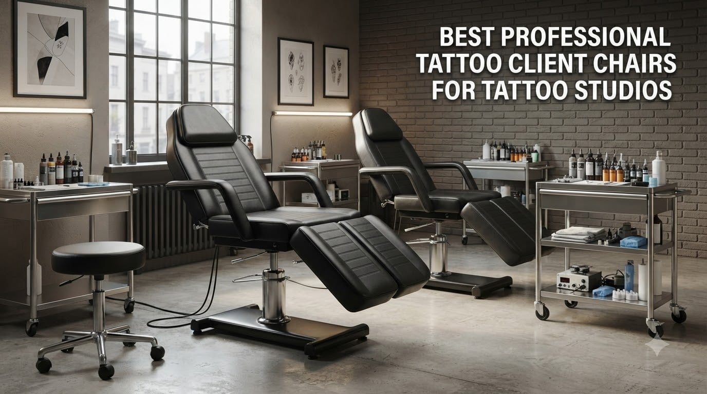 best professional tattoo client chairs for tattoo studios