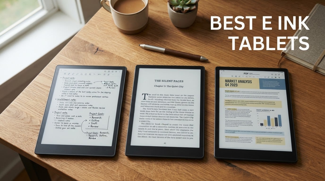 best e ink tablets