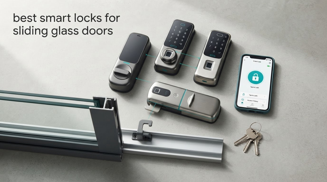 best smart locks for sliding glass doors
