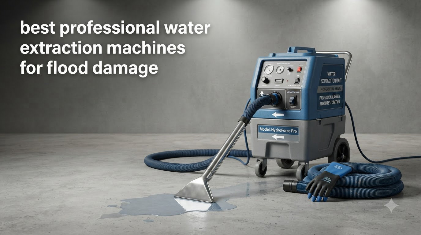 best professional water extraction machines for flood damage