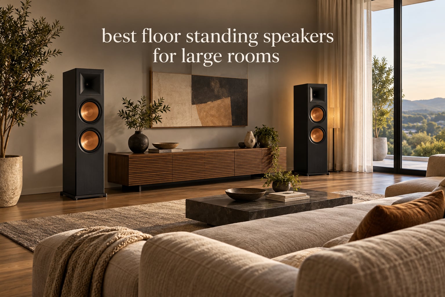 best floor standing speakers for large rooms