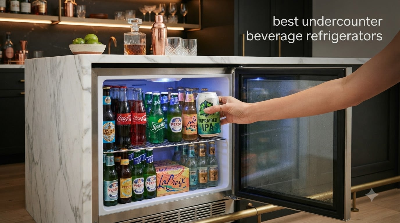 best undercounter beverage refrigerators