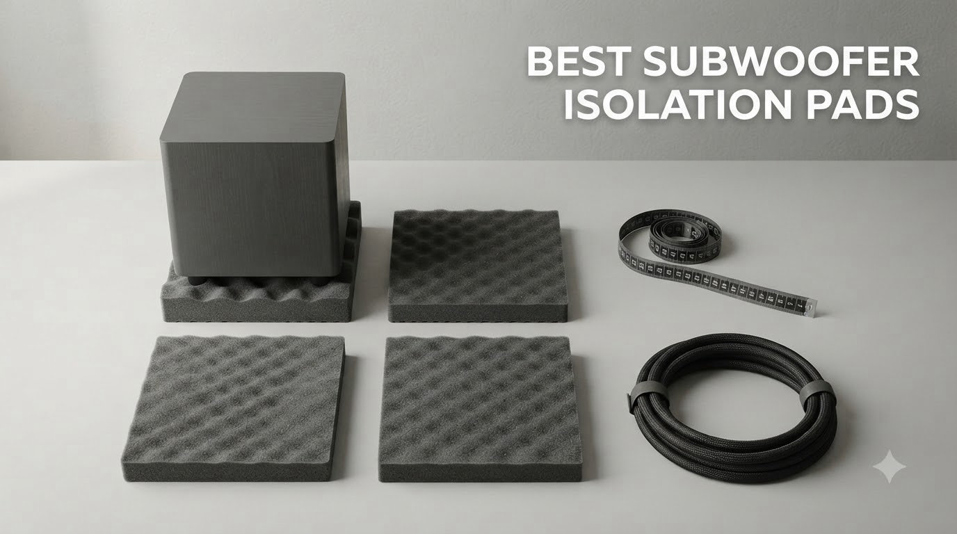 best subwoofer isolation pads