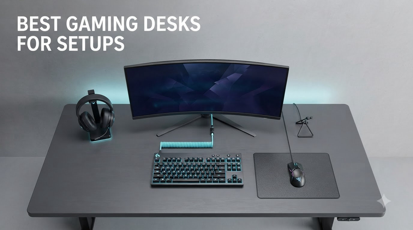 best gaming desks for setups