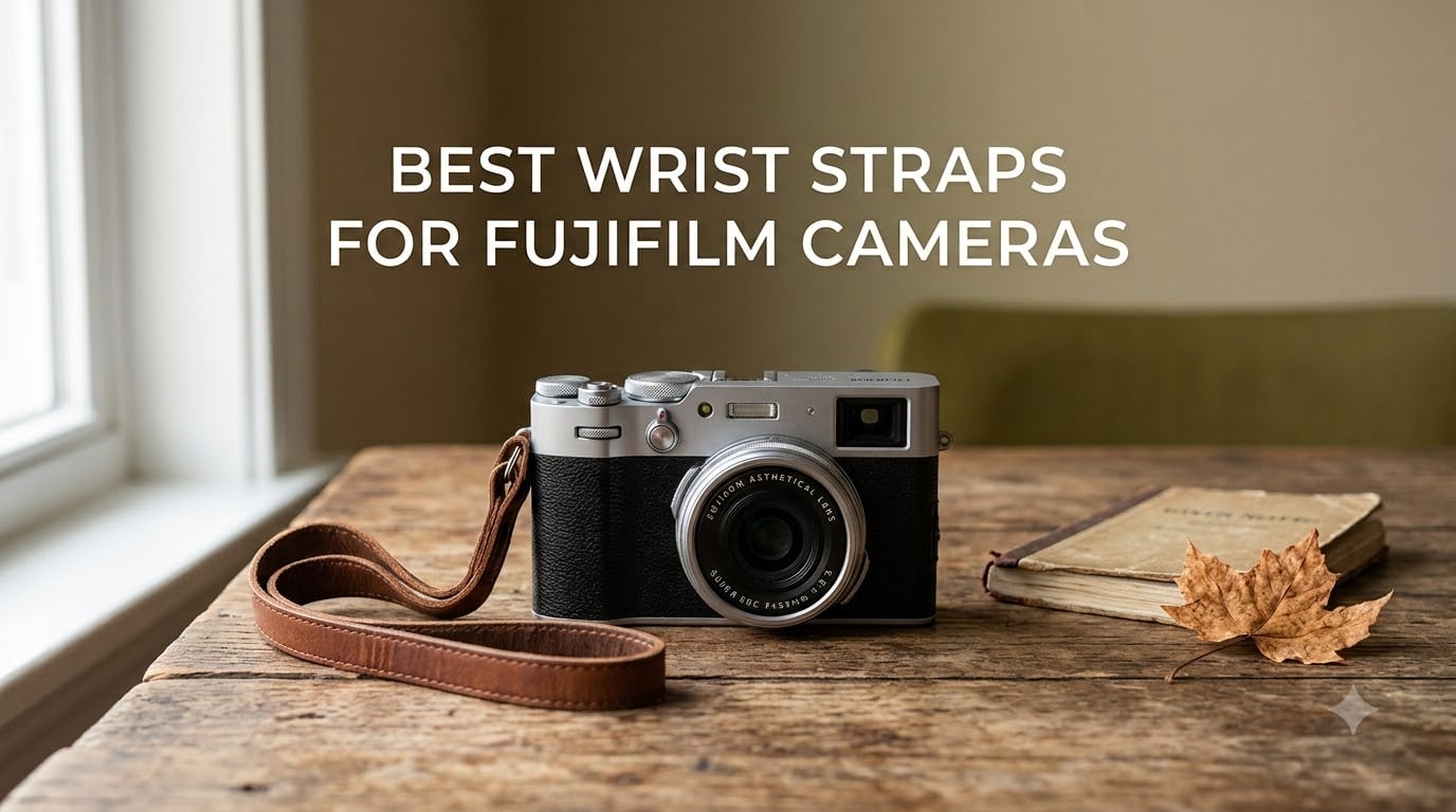 best wrist straps for fujifilm cameras