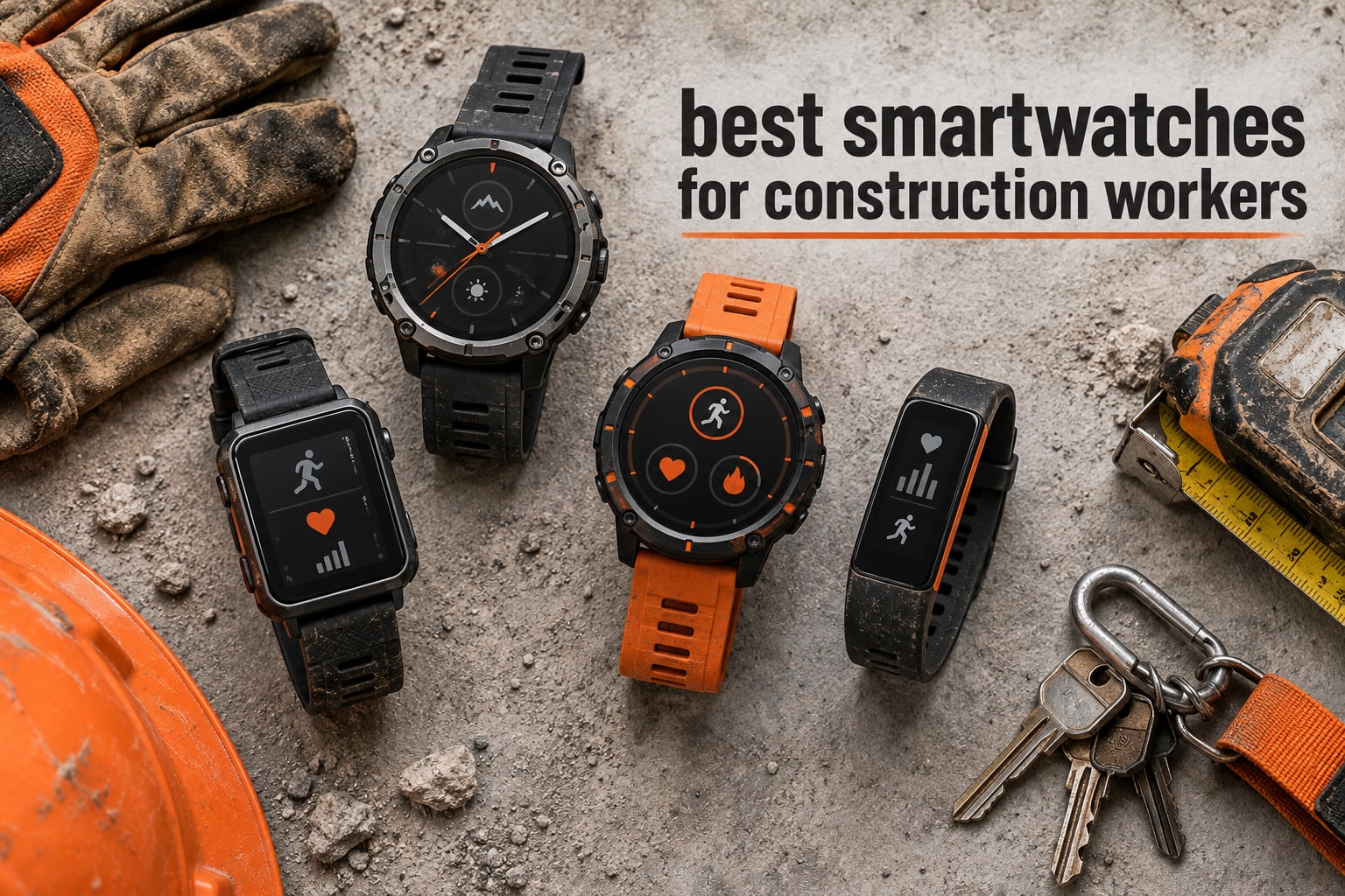 best smartwatches for construction workers