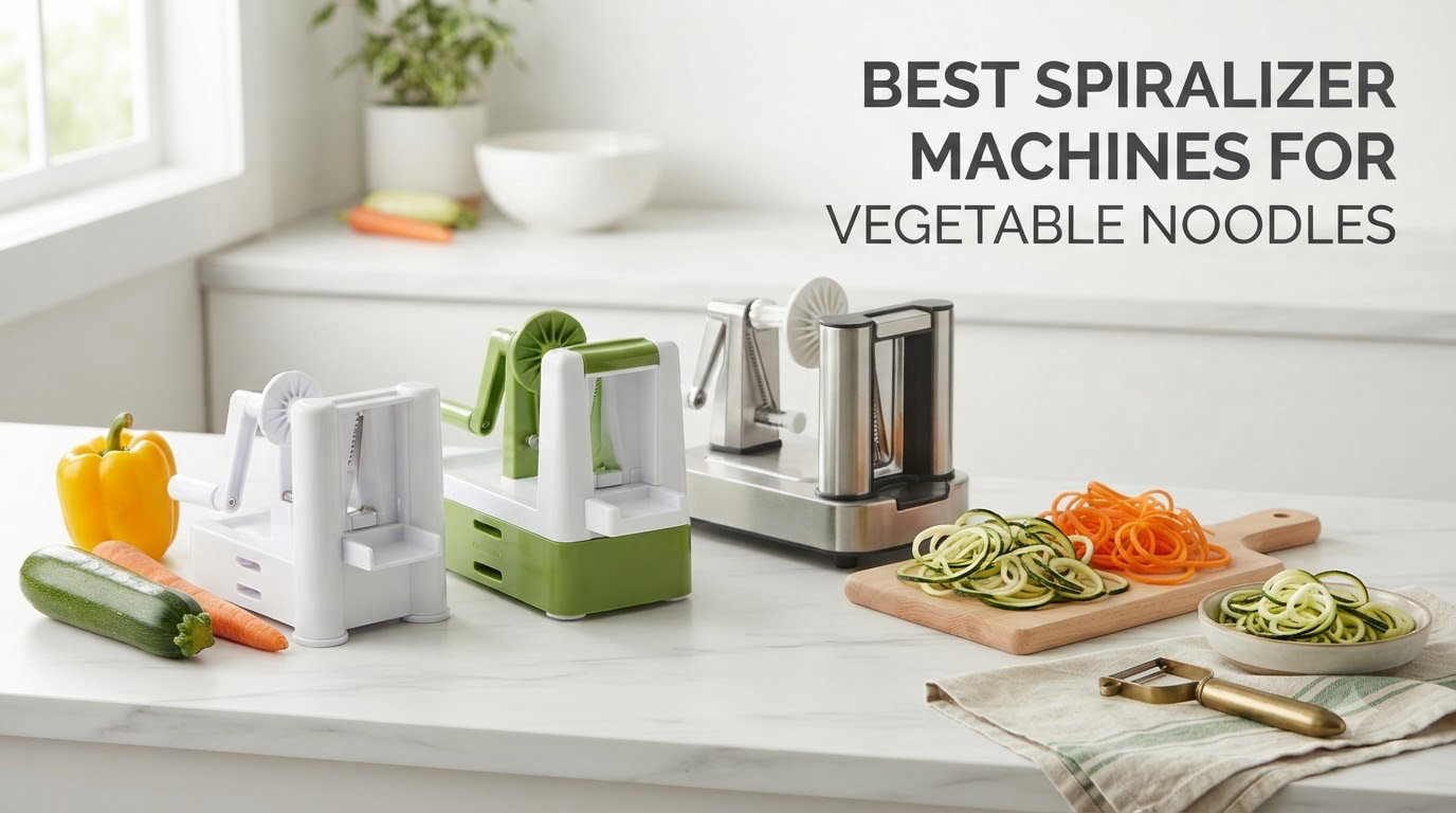 best spiralizer machines for vegetable noodles