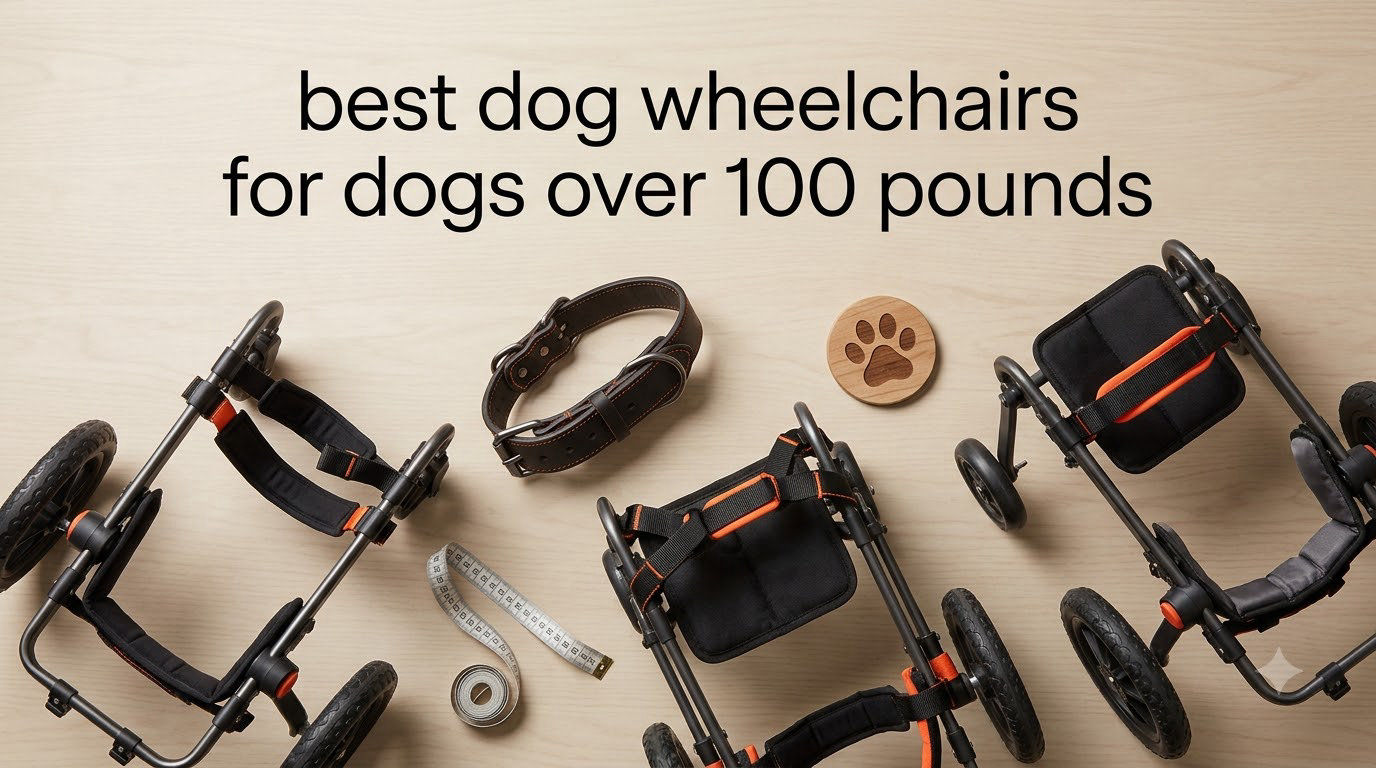 best dog wheelchairs for dogs over 100 pounds
