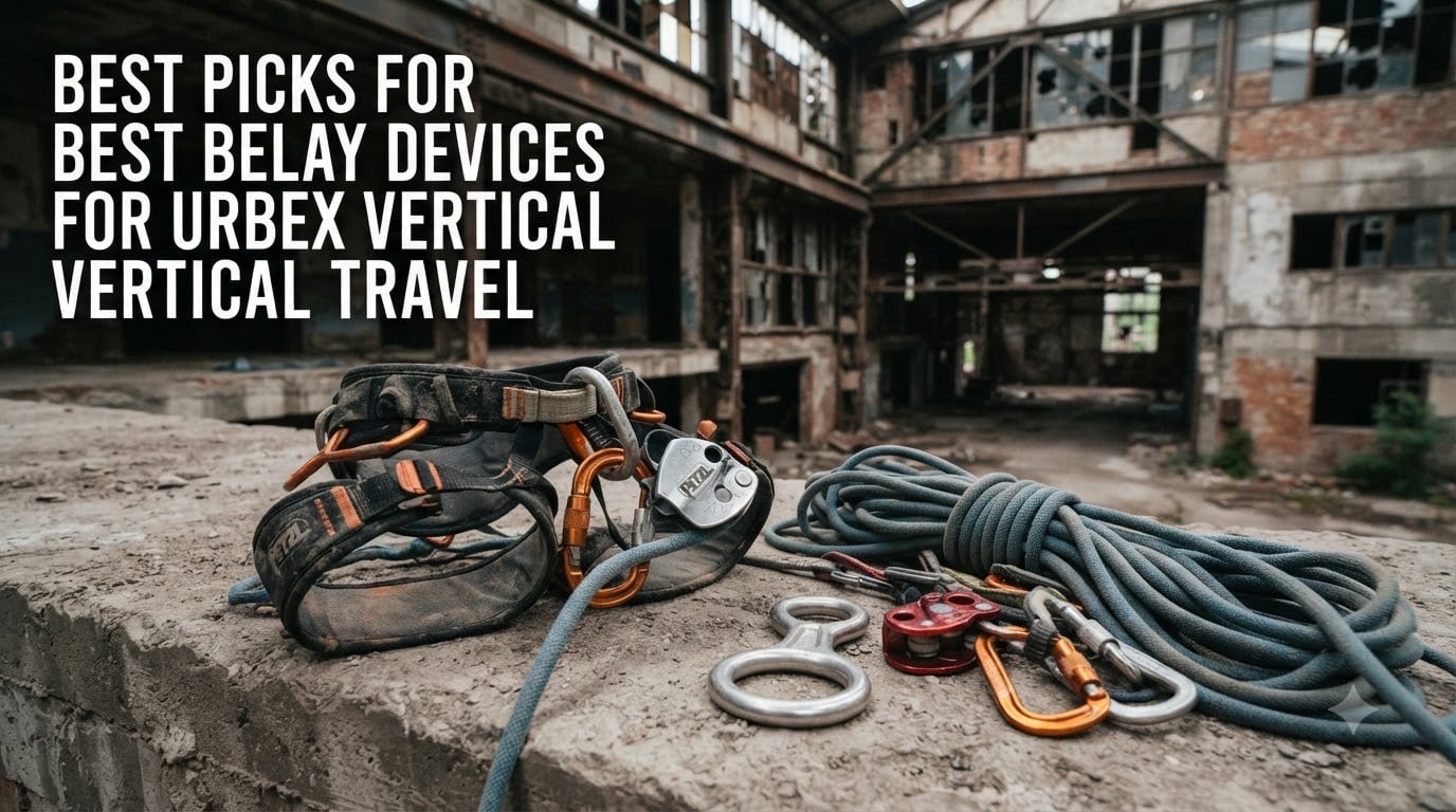 best picks for best belay devices for urbex vertical travel