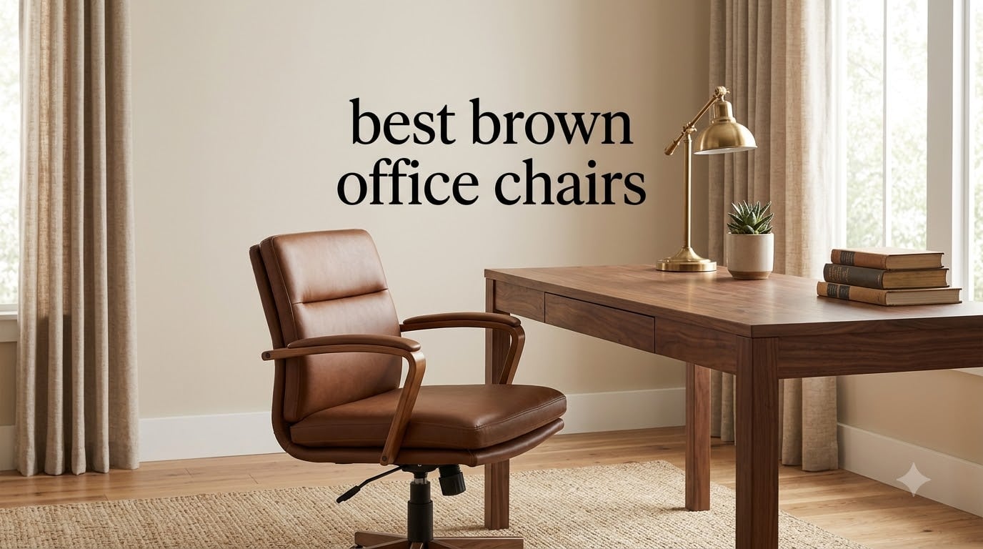 best brown office chairs