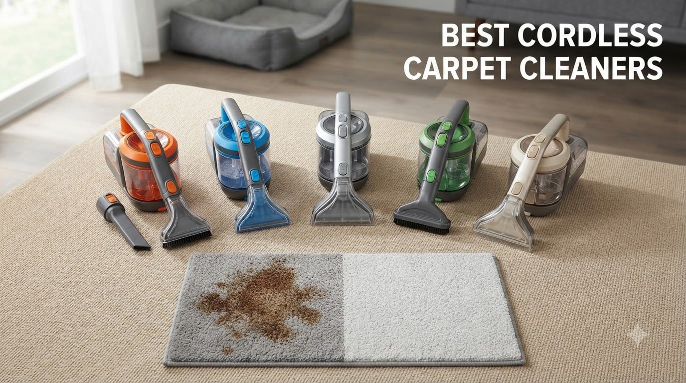 best cordless carpet cleaners