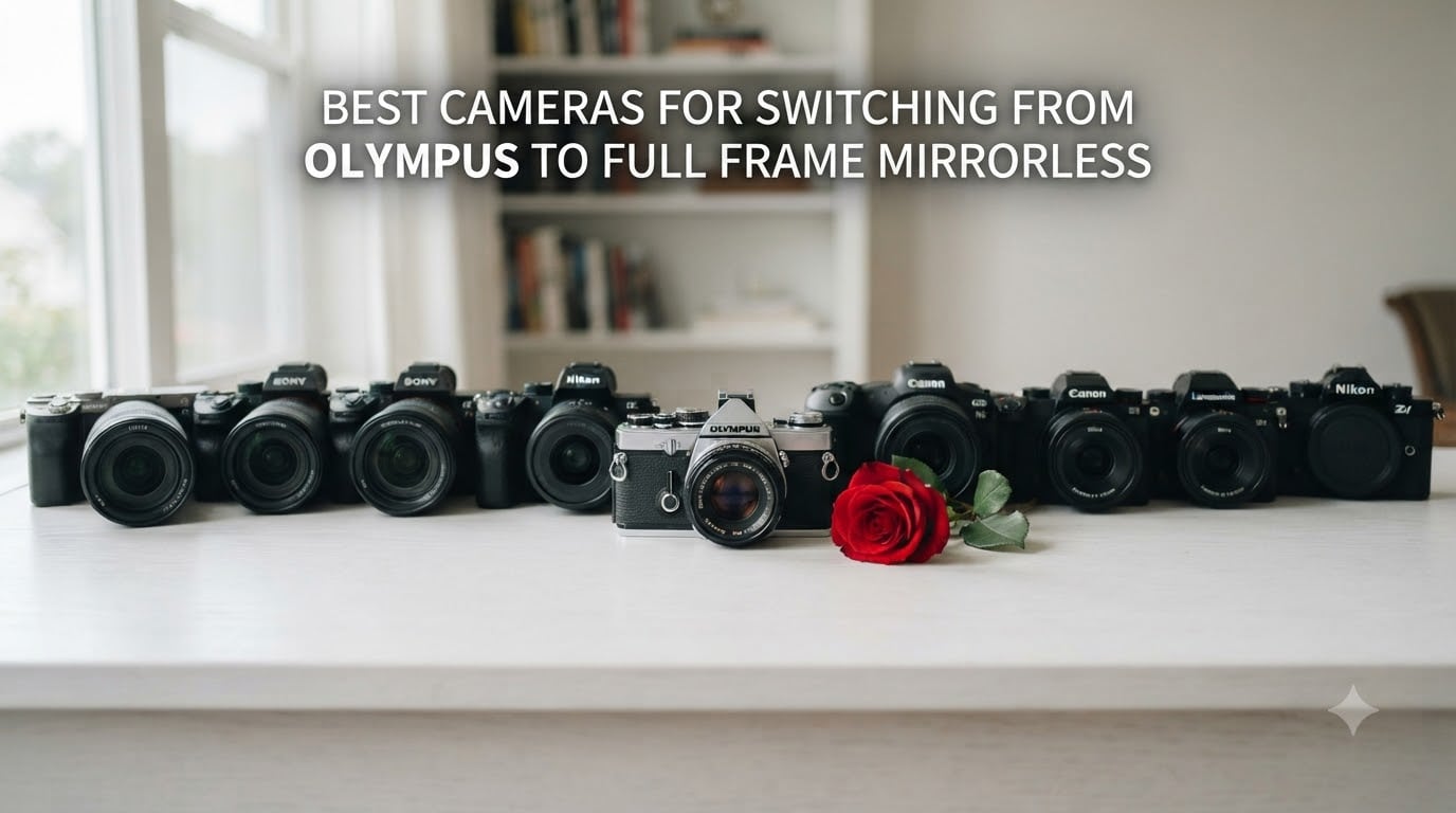 best cameras for switching from olympus to full frame mirrorless