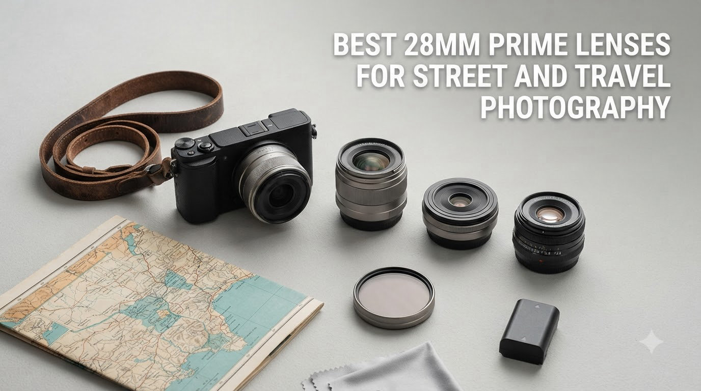 best 28mm prime lenses for street and travel photography