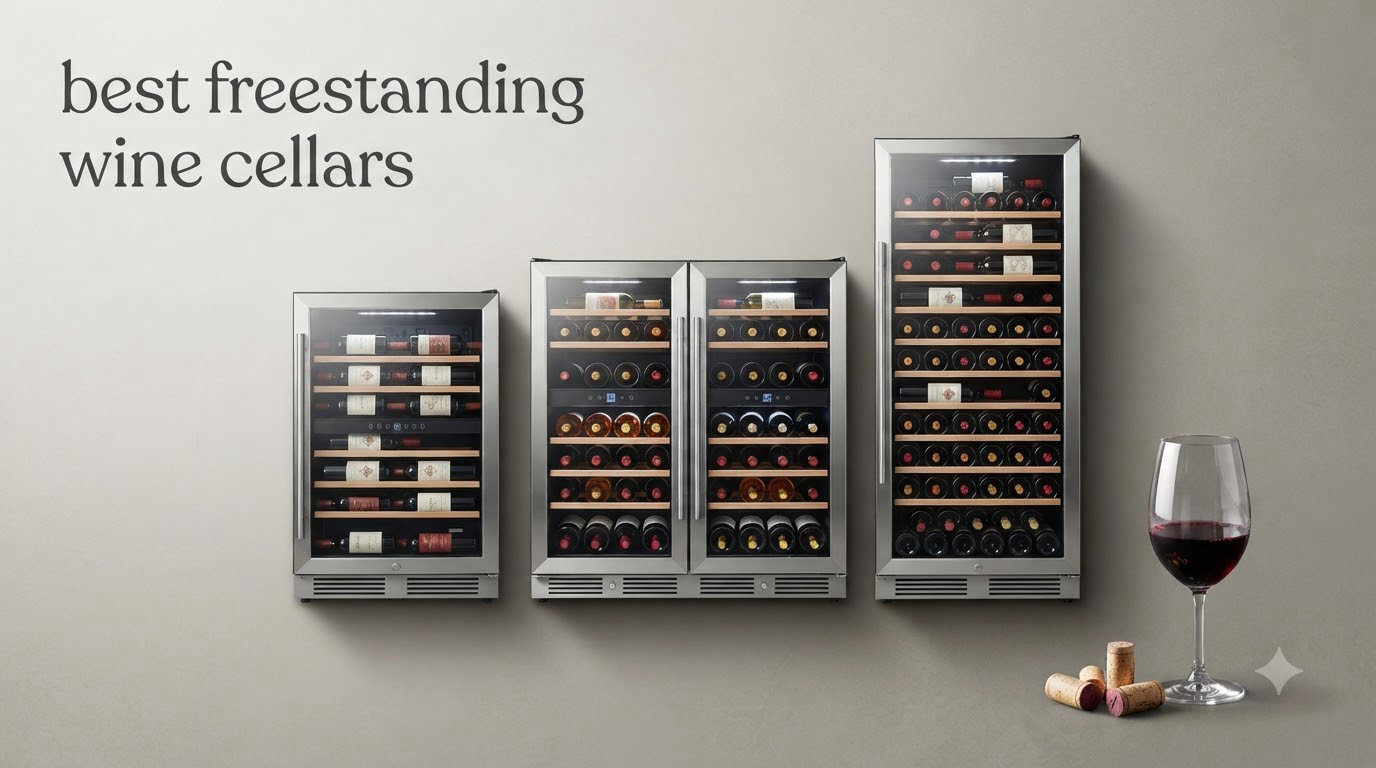 best freestanding wine cellars