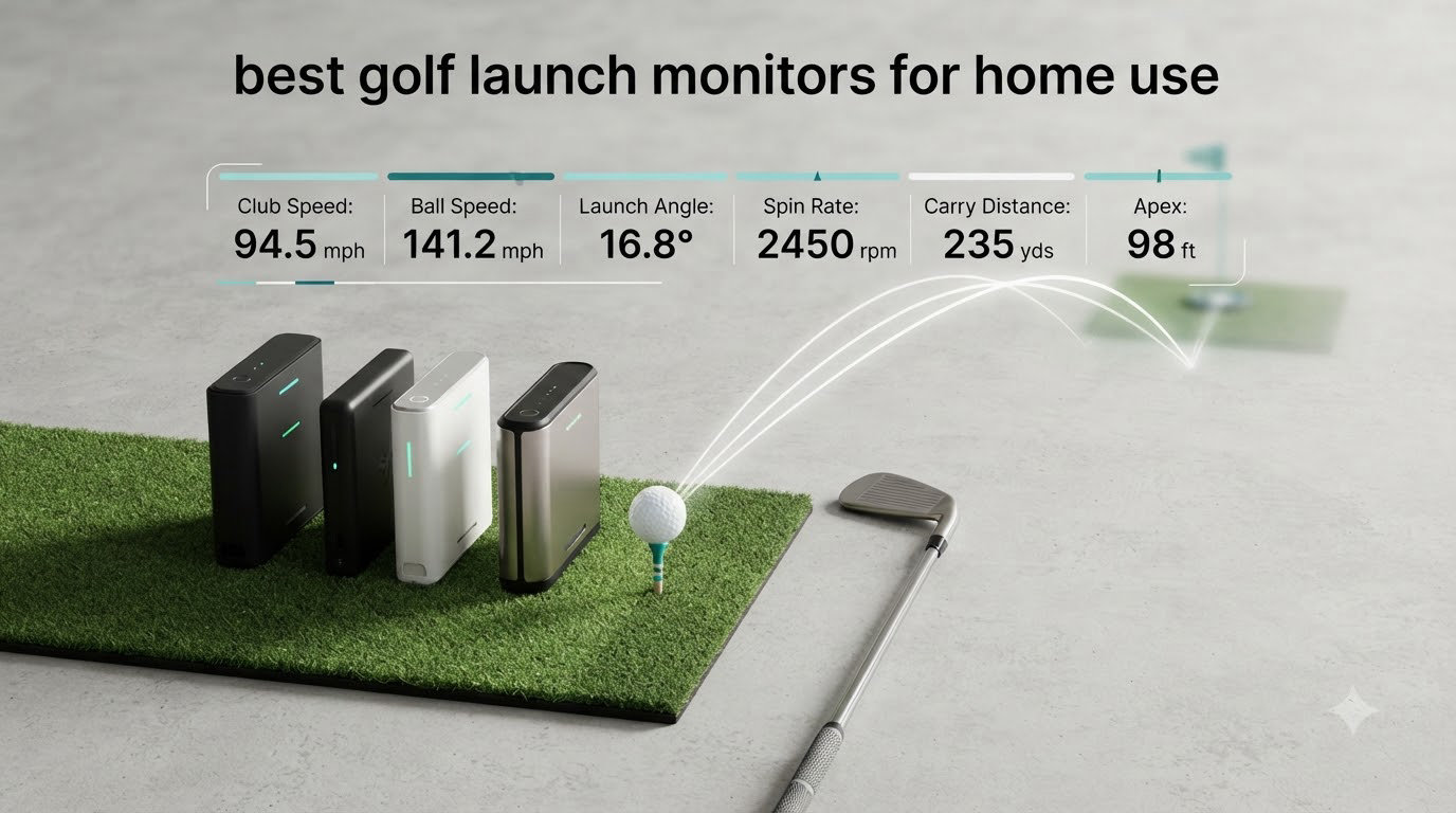 best golf launch monitors for home use