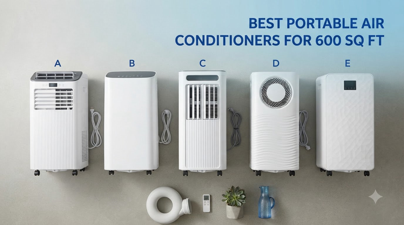 best portable air conditioners for 600 sq ft