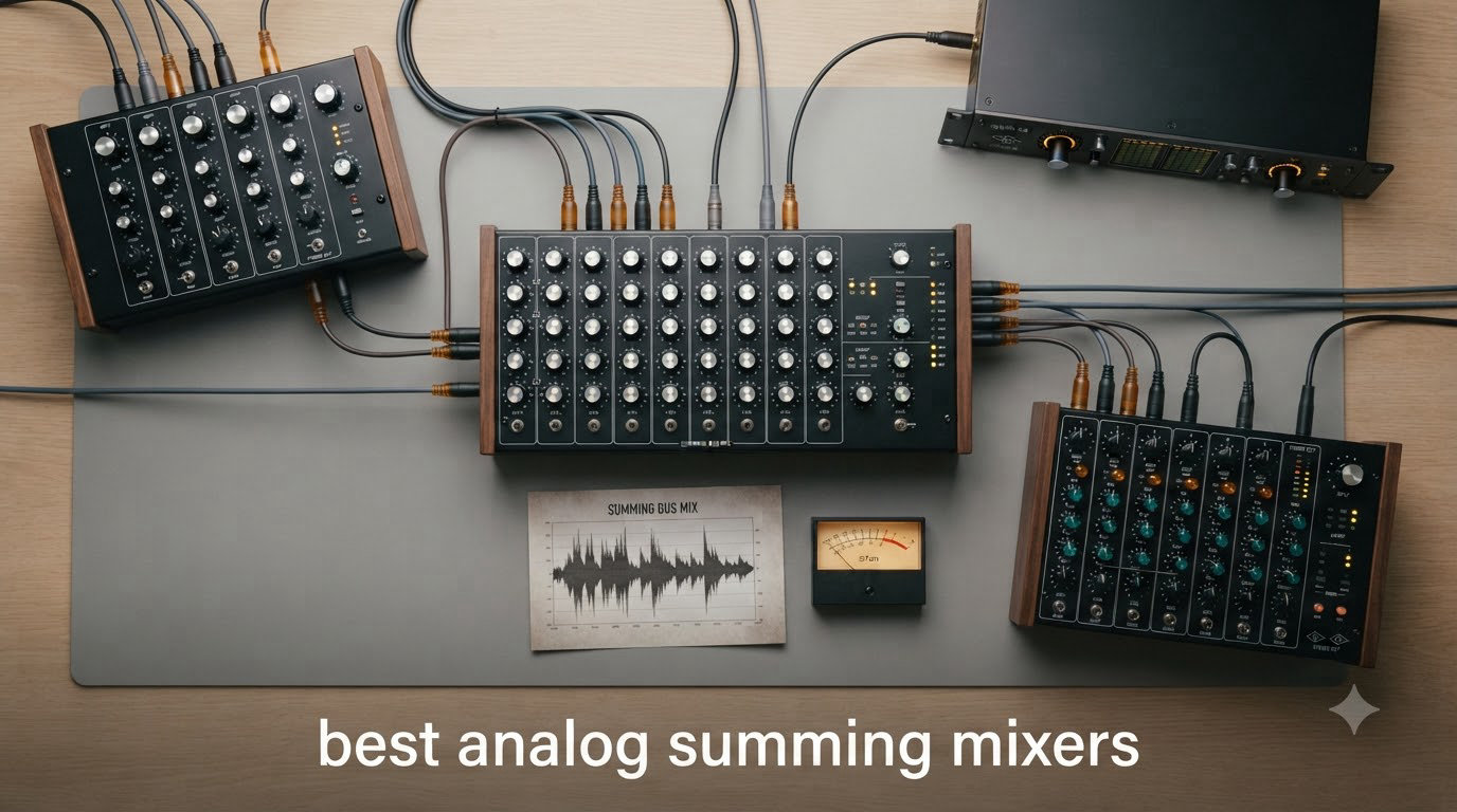best analog summing mixers