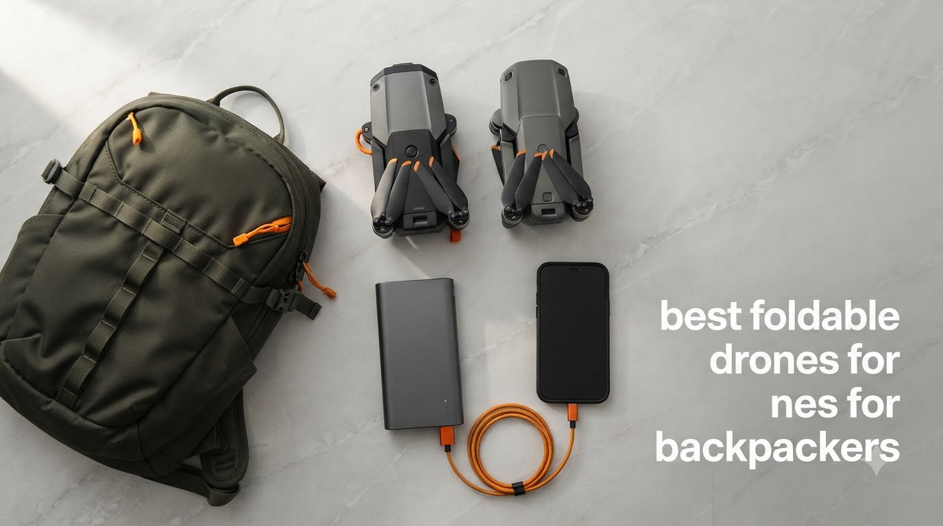 best foldable drones for backpackers