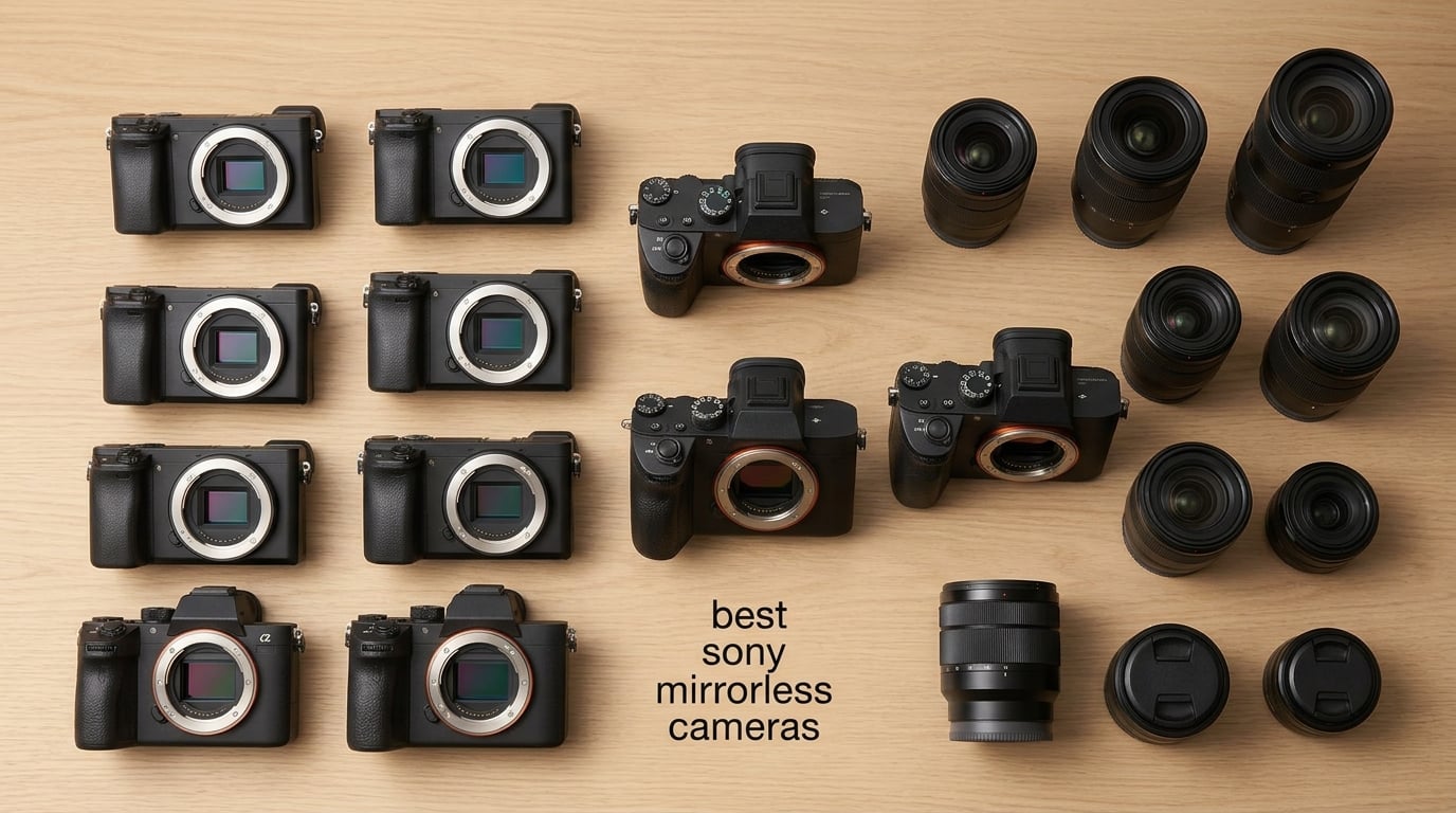 best sony mirrorless cameras