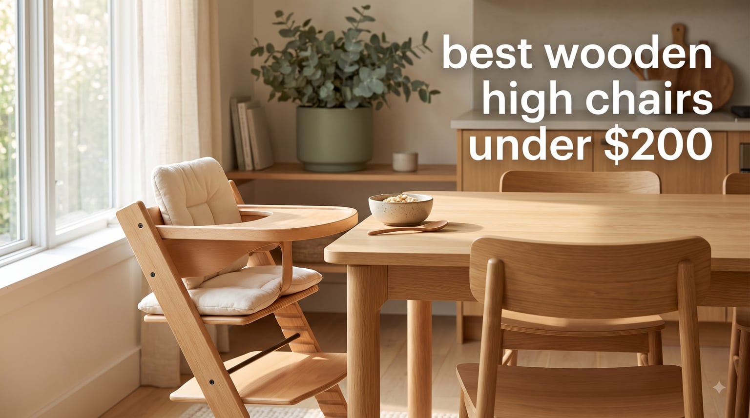 best wooden high chairs under $200