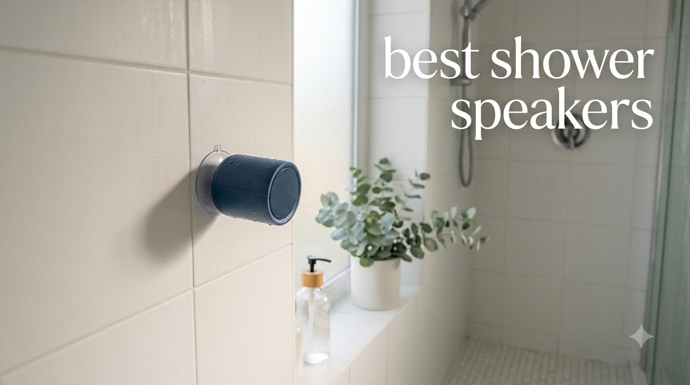 best shower speakers