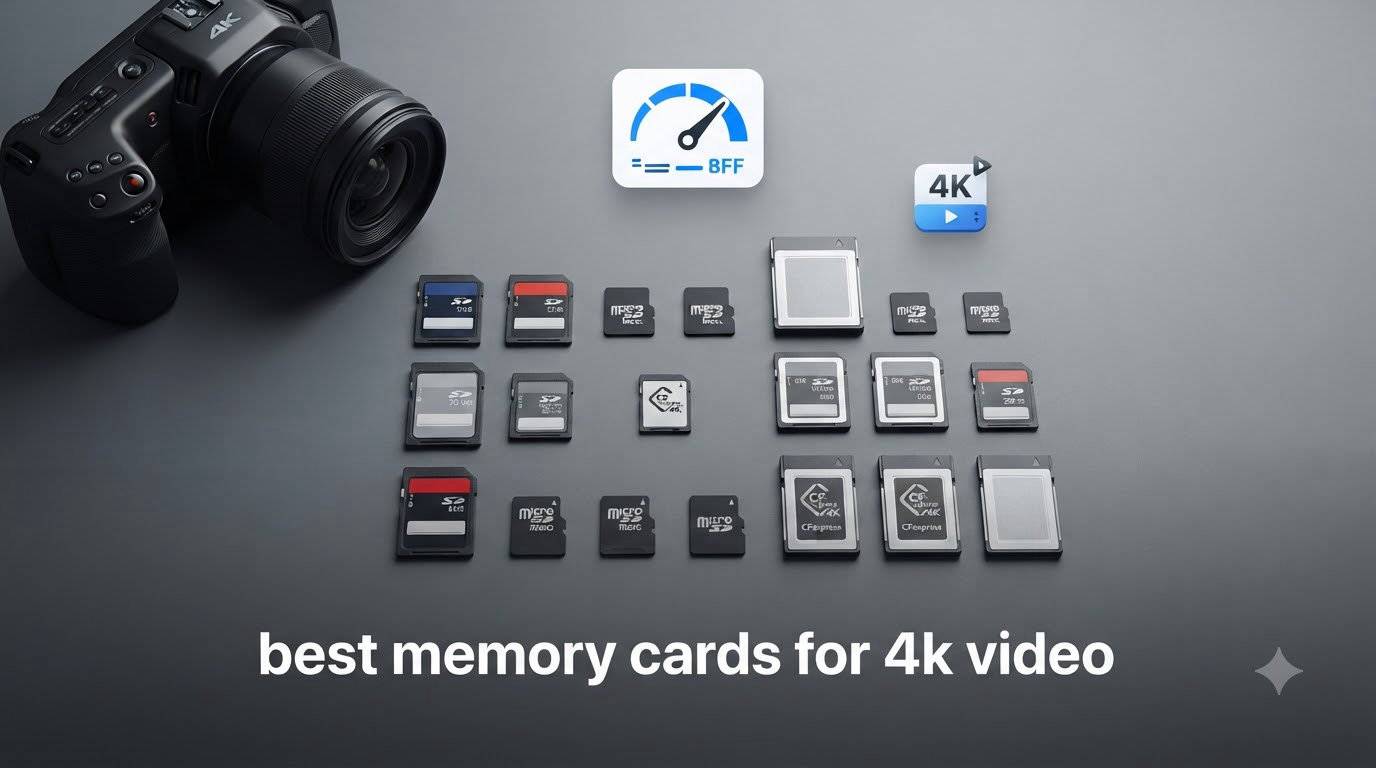 best memory cards for 4k video