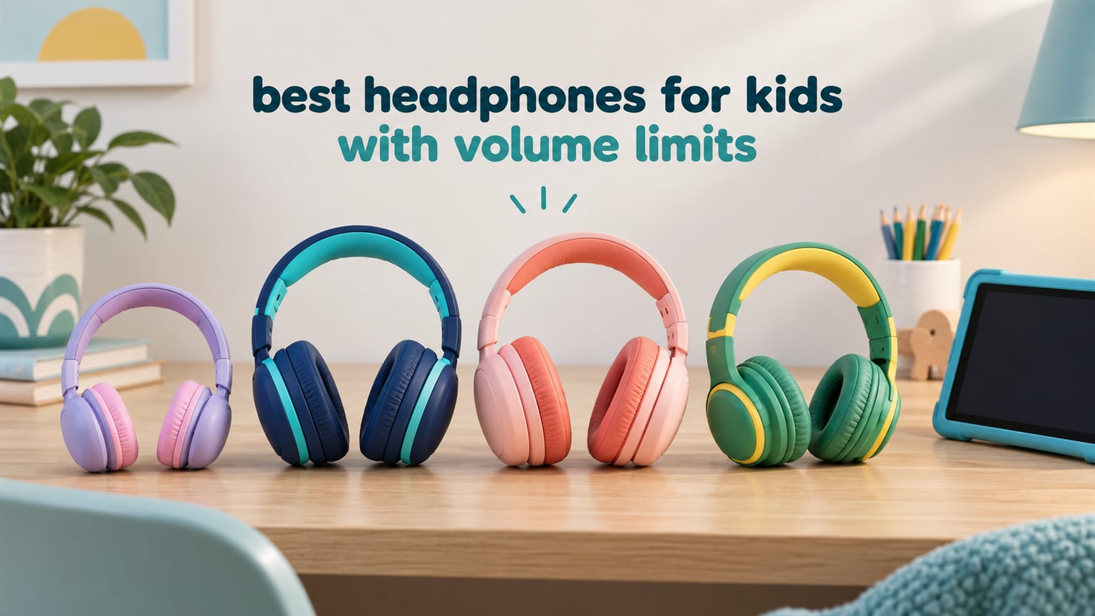 best headphones for kids with volume limits