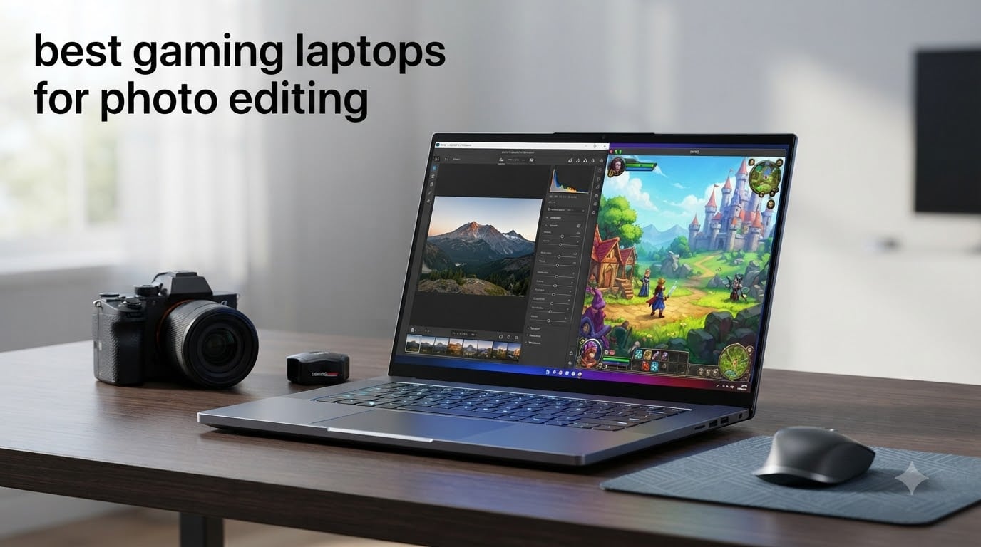 best gaming laptops for photo editing