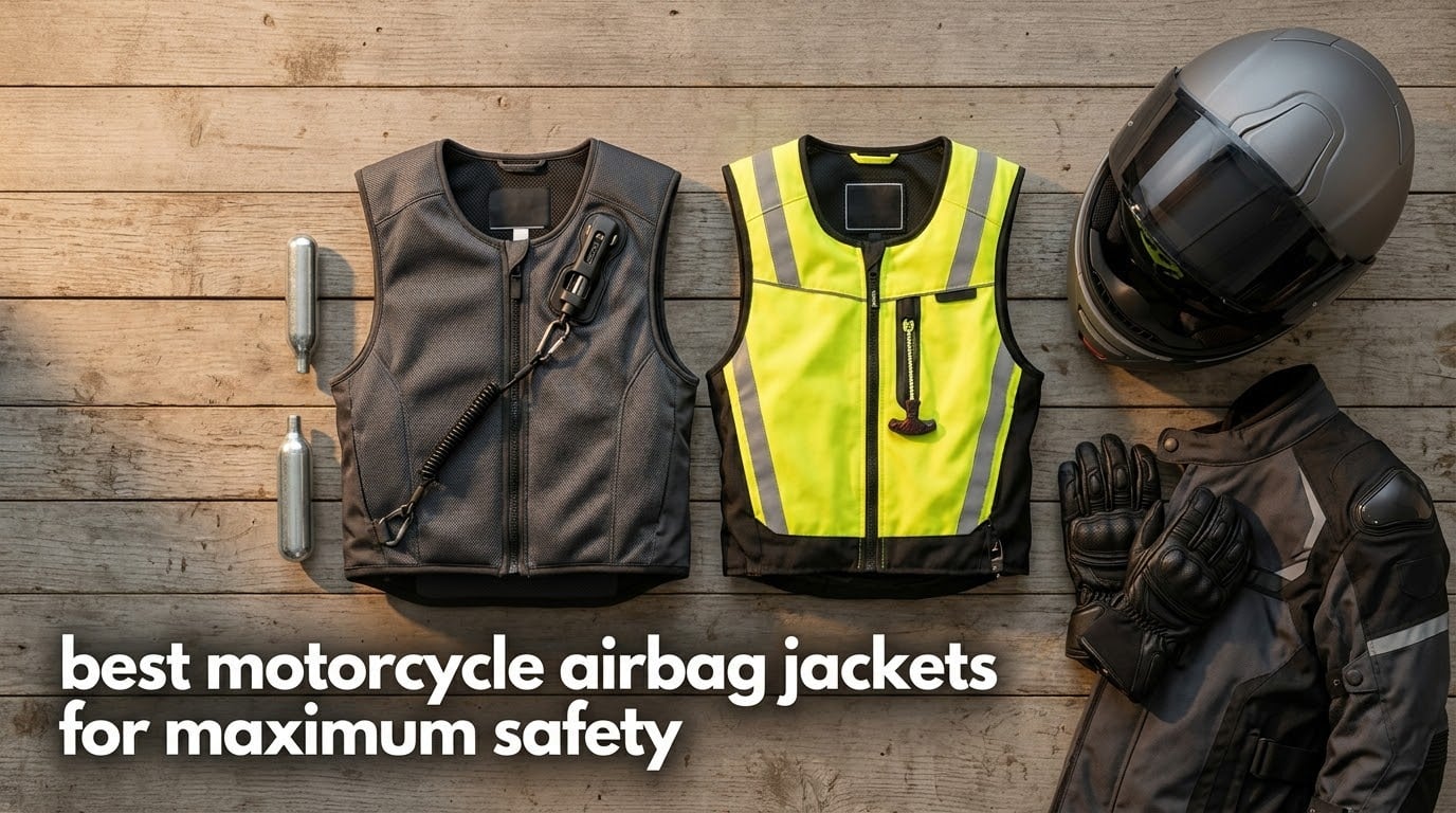 best motorcycle airbag jackets for maximum safety