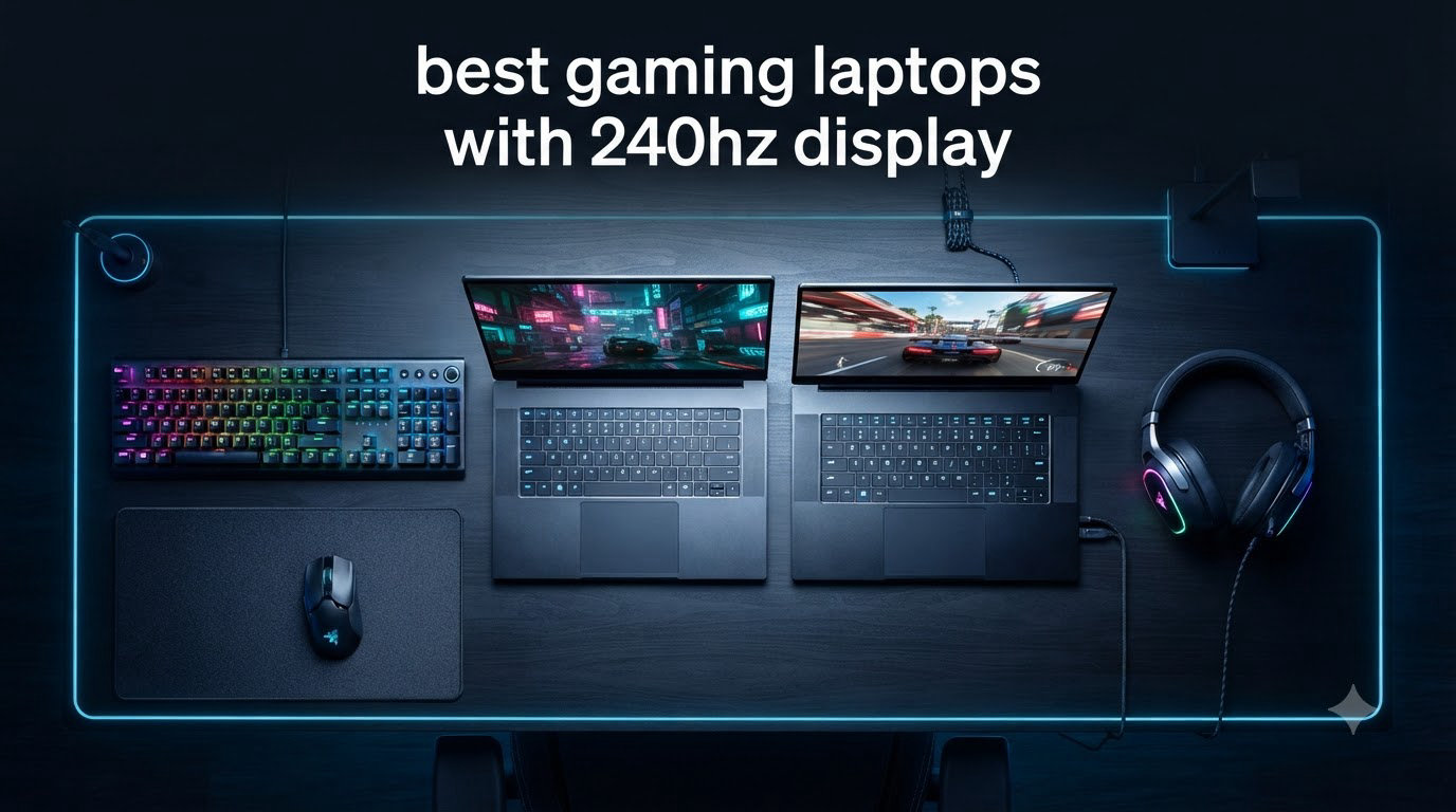 best gaming laptops with 240hz display