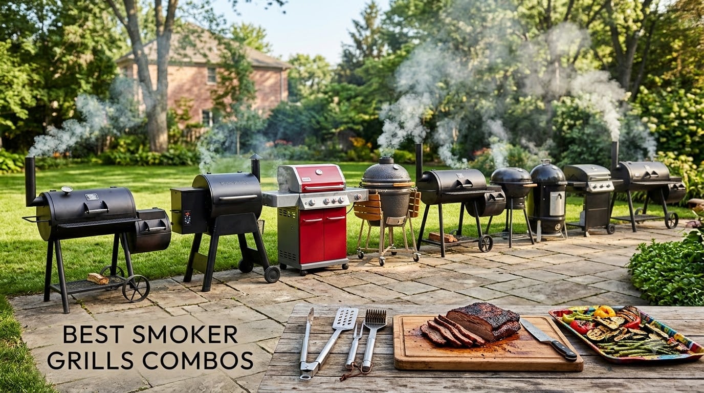 best smoker grills combos