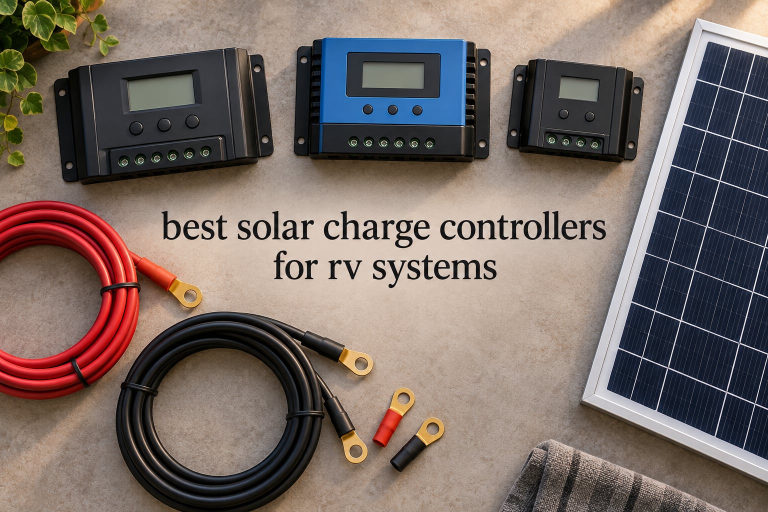 best solar charge controllers for rv systems