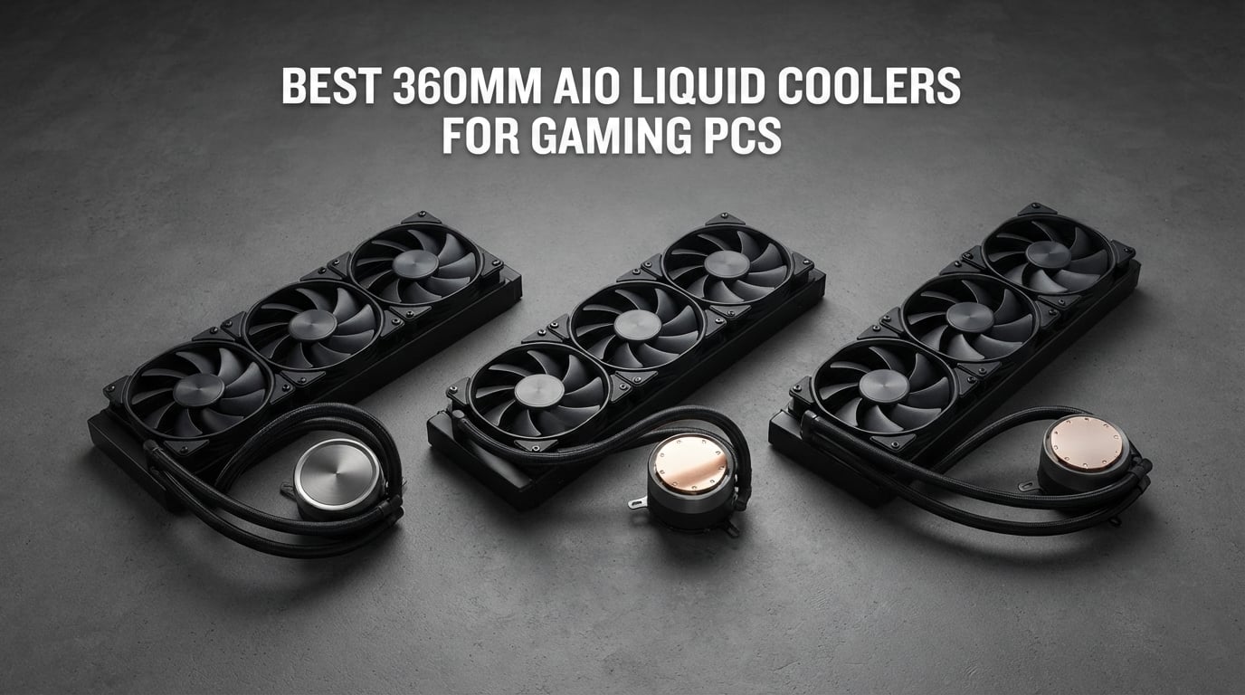 best 360mm aio liquid coolers for gaming pcs