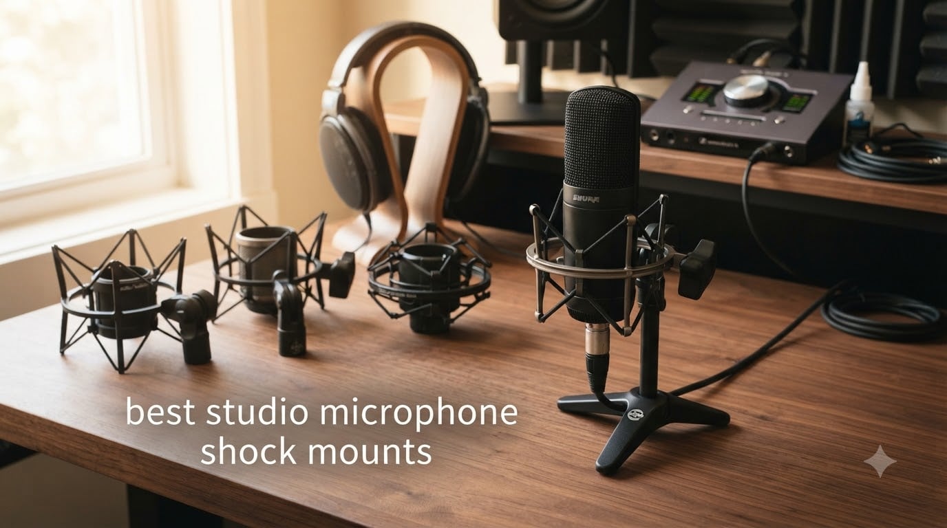 best studio microphone shock mounts